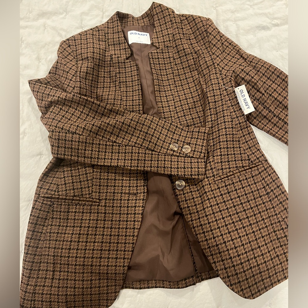 COPY - Womens plaid blazer